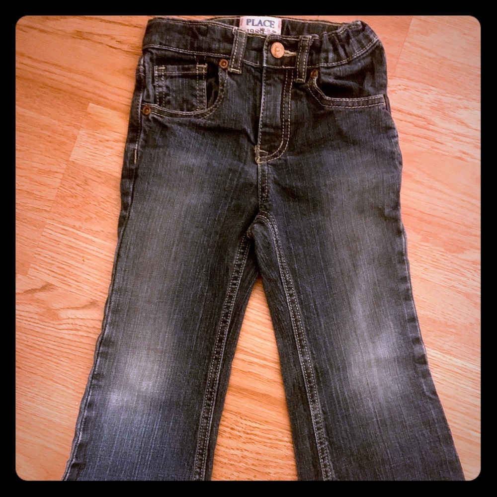 Like New - Children's Place Flare Ruffle Jeans